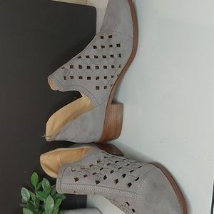 Cut Out Ankle Booties